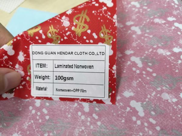 PP PE Coated Nonwoven Fabric Waterproof 1600mm Custom Width