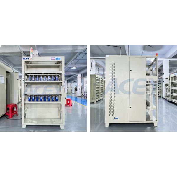 OEM Regenerative Lithium Cell Grading Machine Testers 5V 300A 16 Channel