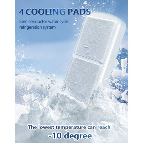 Portable 2 in 1 Fat Freezing EMS Cool Device with 4 Handles for Cellulite Reduction and Minus 10 Degree for Beauty Salon Use