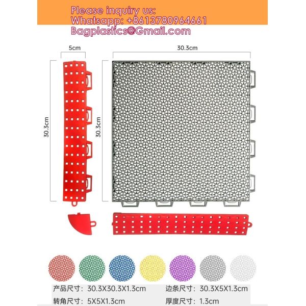 Industrial Floor Mat Badminton Pole Table Tennis Table Other Court Floor Door Mat Pickleball Court Flooring PVC Roll Flooring Tennnis Court Kists Basktball Court Tiles Backyard Court Flooring Floor