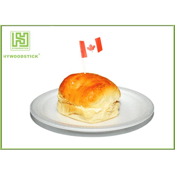 Colorful Food Grade Cake Decoration Toppers Flag Food Picks For Holidays