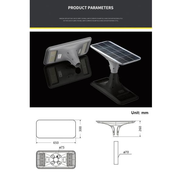 200W 3.2V Outdoor Lawn Solar Garden Lights Solar LED Bollard Lights Remote Control