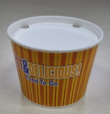 A cubeta personalizada logotipo da galinha remove recipientes, lancheiras descartáveis