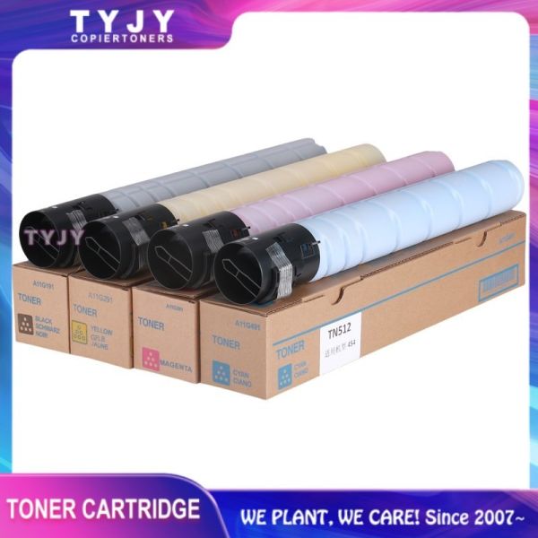 Toner Cartridge TN512 for Konica Minolta Bizhub C454 C554 Color Copier Toners A33K192 A33K292 A33K392 A33K492 Laserjet Office Supplies