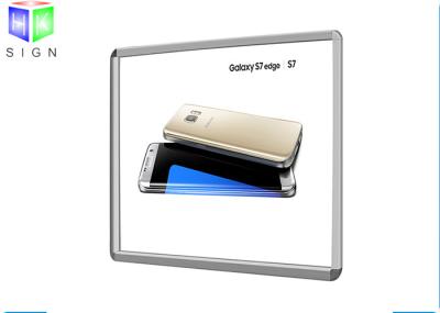 A1 Acrylic Aluminum LED Backlit Poster Frame 15Mm Thickness Wall Mounting