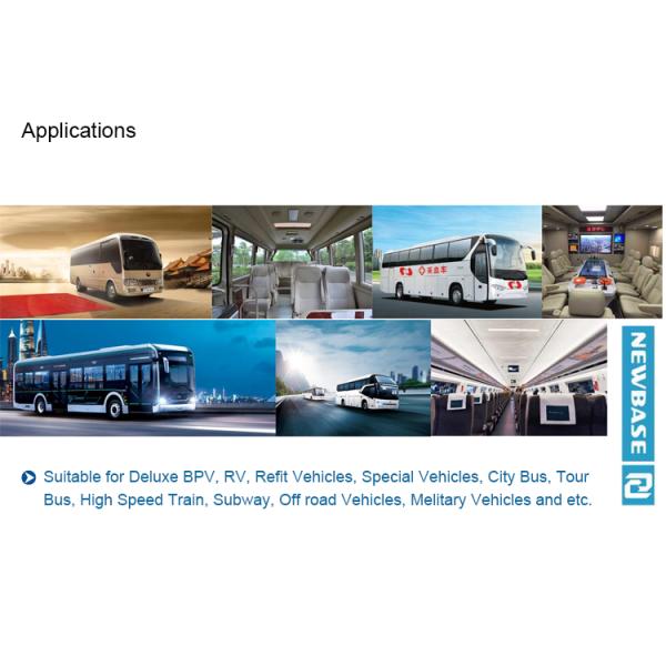 Purificateur d'air de bus en plastique IP43 PP personnalisé pour le nettoyage TVOC