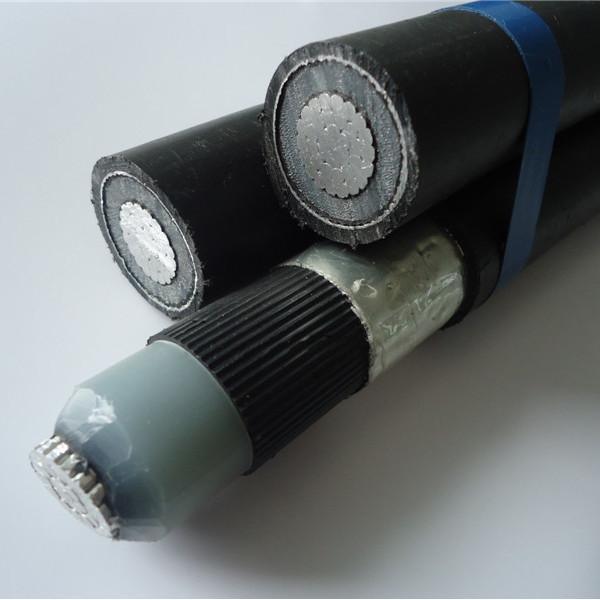 Aluminum 3x1x1x150mm XLPE Insulated Air-Underground Medium Voltage Cable 15KV IP66 Rated PE Jacket Industrial Use