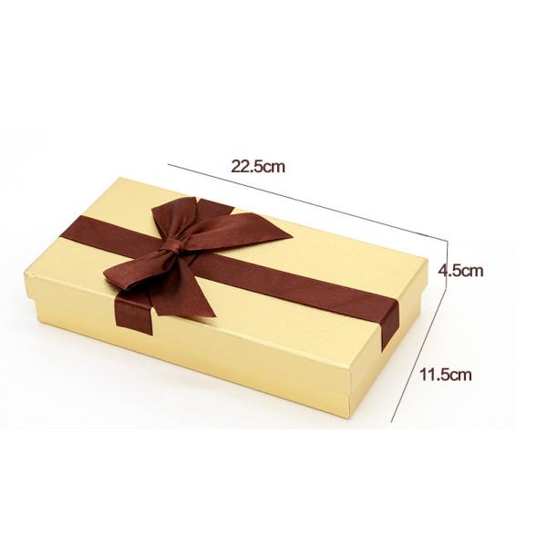 Recyclable Luxury Cardboard Chocolate Packaging Offset Printing CMYK 4 Colors