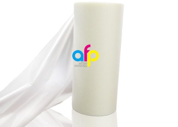 High End Product Laminating Roll Film , SGS Transparent Velvet Touch Film