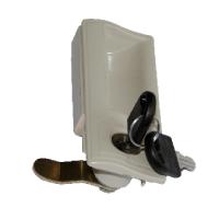 ABS Cabinet Handle Lock For Steel Filing Cabinet Glass Door Metal Locker Cyber Lock