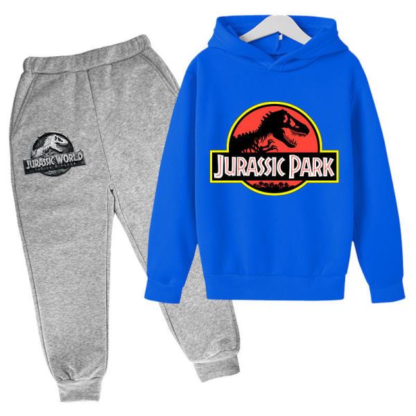 Children'S Outfit Sets Movie Anime Hoodie Boys And Girls Dinosaur Print Hoodie Set
