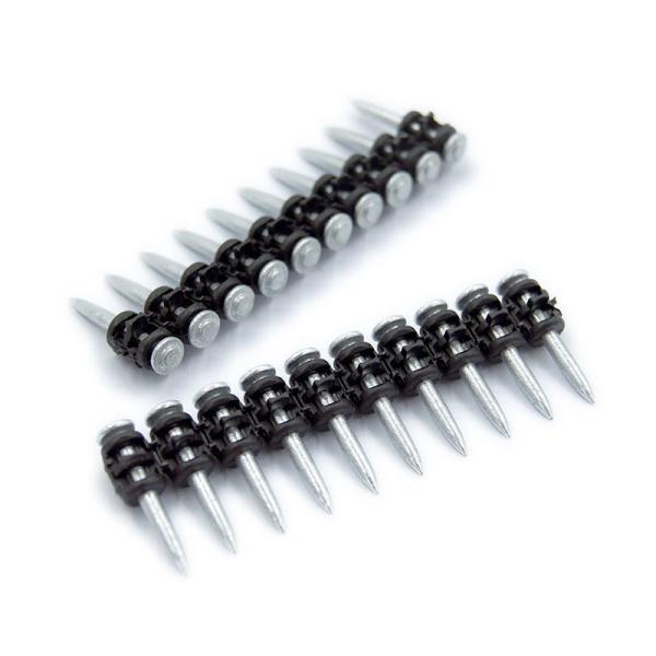 Custom Cold Galvanizing Row Steel Concrete Nails With Rust Resistance