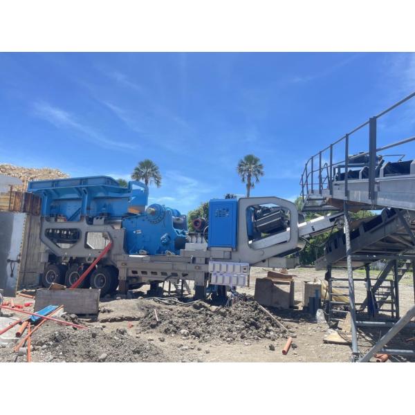 Mobile Jaw Crusher Plant YD938E69 Markets Limestone Granite Basalt for Global Buyers