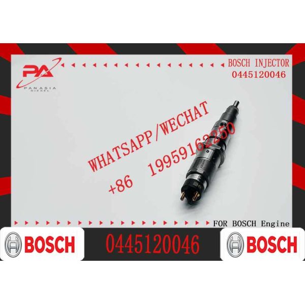 Tested Fuel Injector Assembly 0445120238 0445120046 986435505 87581565 Common Rail Diesel Injector