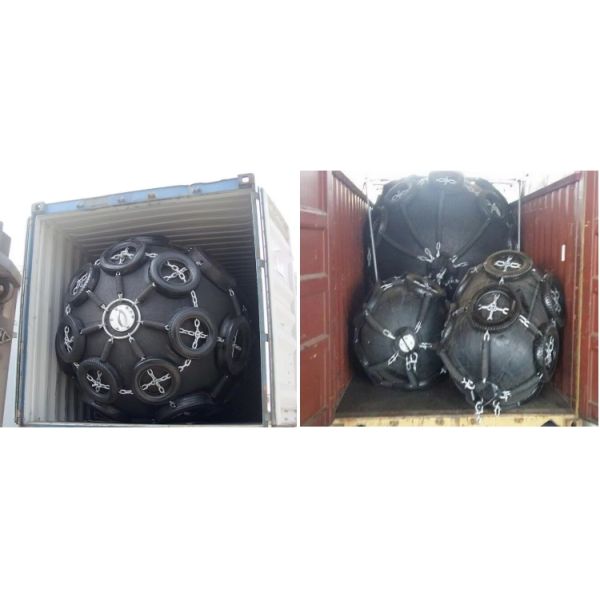 High Quality Marine Type Fender Pneumatic Rubber Fender for Boat Diameter 0.5m-4.5m Length1.0m-12m Initial Inner Pressure 50kpa, 80kpa Standard ISO17357