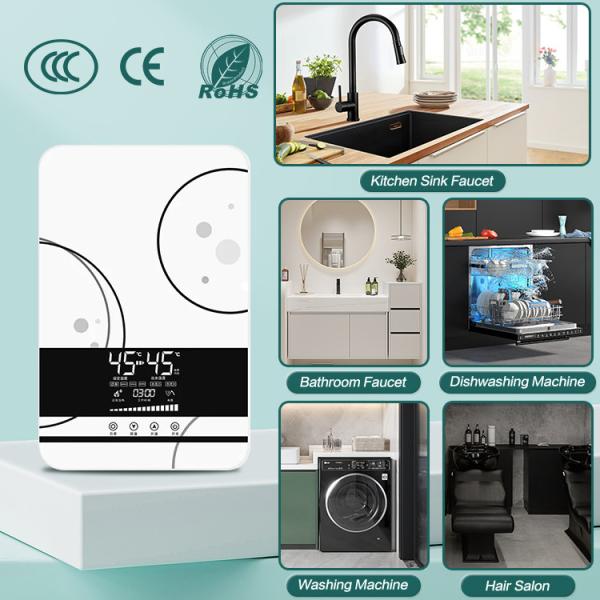 Hotel Bathroom Water Geyser Endless 7kw Instantaneous Water Heater