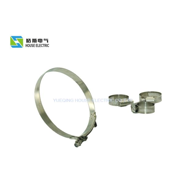 Stainless Steel Hose Clamps For Sprinkler Size Range 20-35mm ODM Service