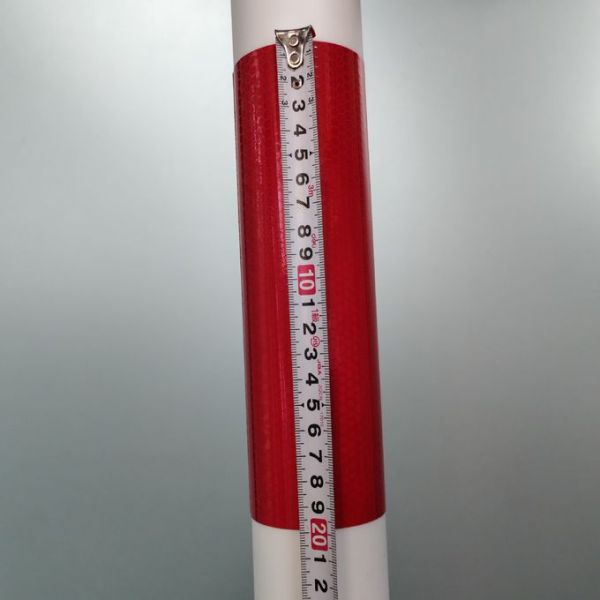 Reflective Safety Warning Bollards with Removable Base Pin Flexible Delineator 1050 Traffic Barrier Flexible PE Post