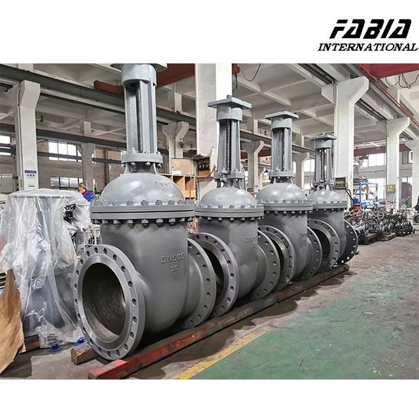 High Strength Carbon Steel 24 Inch Gate Valve Corrosion Resistance For Petroleum Chemical And Power Industry