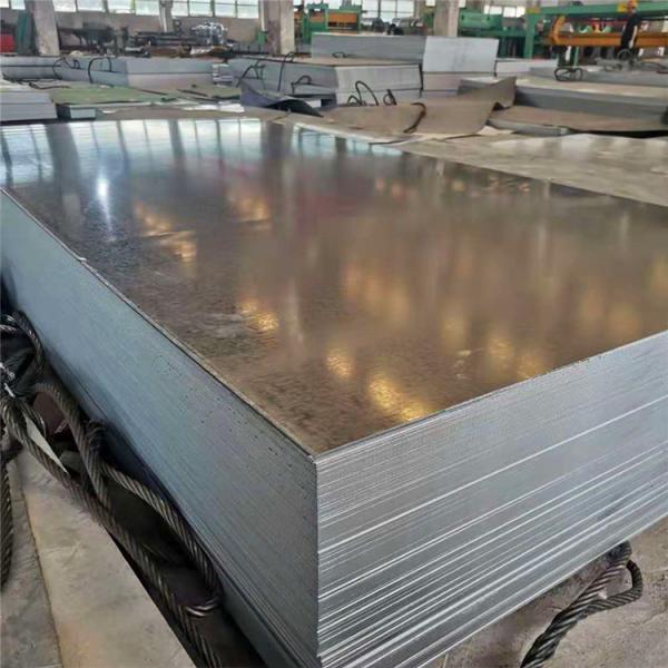Telhado Ondulado SPCC Chapa de Aço Galvanizado Gi Regular Spangle 600mm