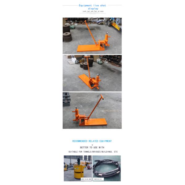 Single Cylinder Piston Sand Concrete Manual Grouting Pump with 45 kg Weight Capacity