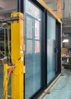 Australian Standard 150 Series Heavy-Duty Aluminum Sliding Door with 6063-T5 Alloy and Double-Glazed Tempered Glass