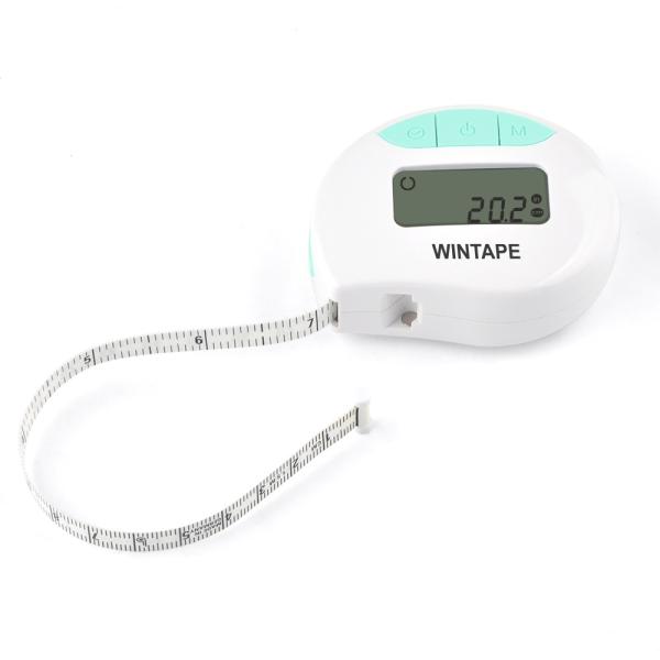 ABS PVC Smart Digital Soft Tape Measure Long Battery Life Bluetooth Connectivity