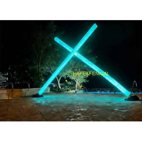 RGBW LEDs, DMX/Bluetooth Control, And A Quick-Setup Lock-Air Inflatable Tube Light