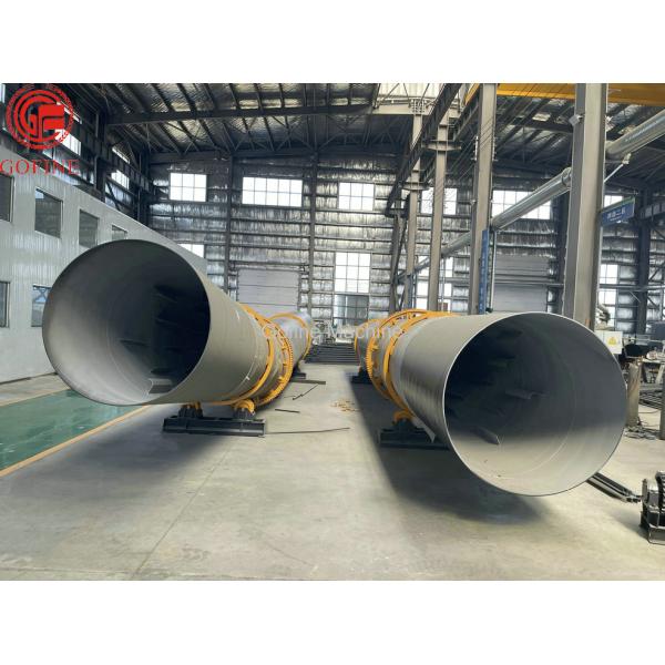 роторное удобрение сушильщика барабанчика вакуума 6-8T/h органическое делая машину