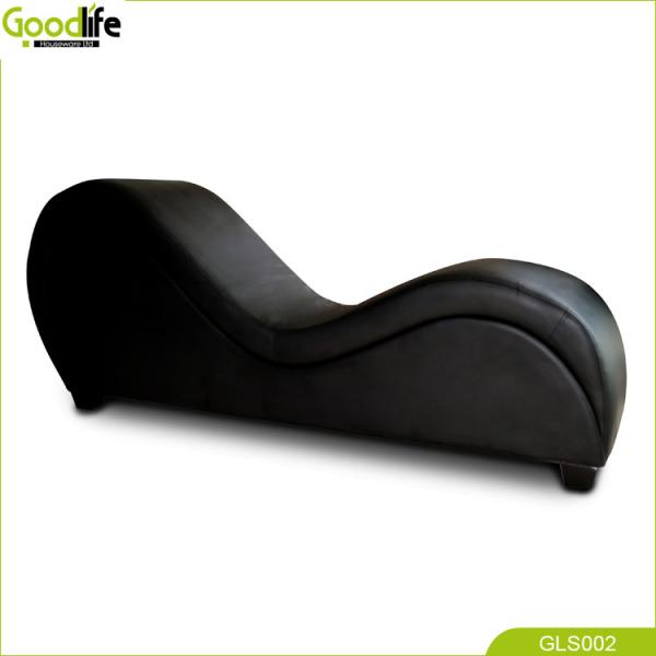 Plutônio de madeira dos pares adultos de couro ergonômicos do comprimento de Sofa Chair 170cm do sexo