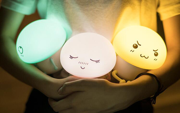 USB Mushroom Bedside Silicone Night Lamp LED Silicone Night Light for Baby Kids Children