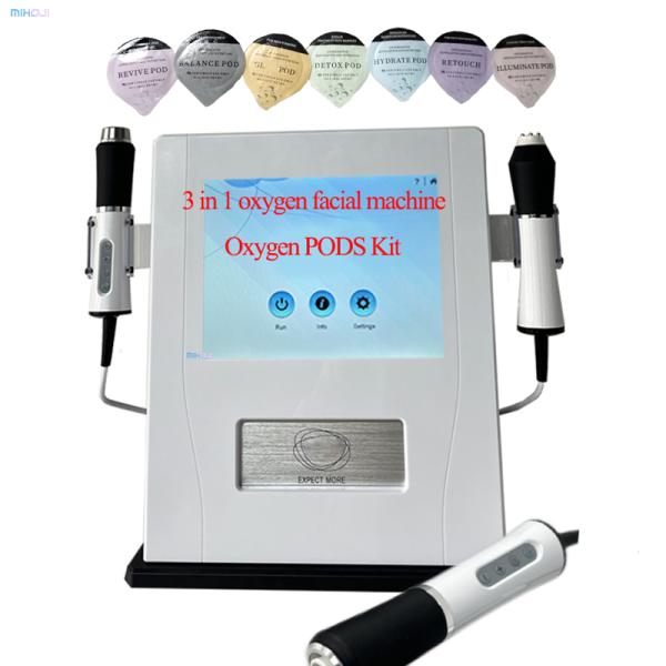 Oxygen Facial Pods 6x6g for Skin Rejuvenation and Whitening