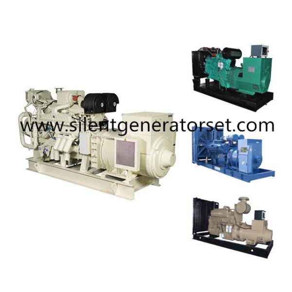 Commercial 1800 RPM Cummins Marine Engines 261KW 350BHP Wet Type Manifold