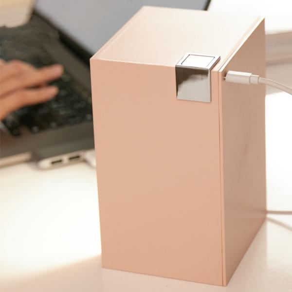 Building Shape Home Decoration Rechargeable Sleeping Night Lamp With 3 Level Brightness