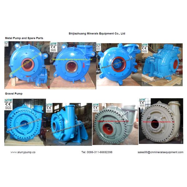 10/8F-G Horizontal Centrifugal Sand Gravel Dredging Pump With Single Casing Structure