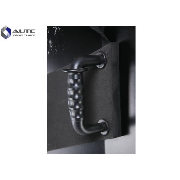 Стальной баллистический экран бунта, ручка сжатия баллистических плит Протеч регулируемая резиновая