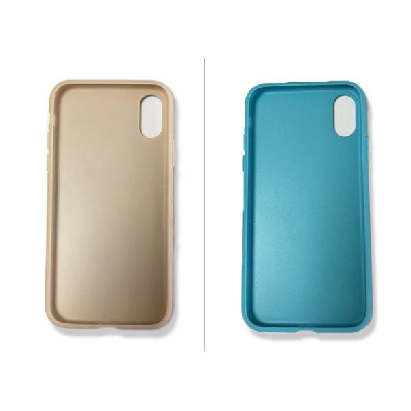 Cartoon Pattern iPhone X Cell Phone Silicone Cases with Card Holder Back