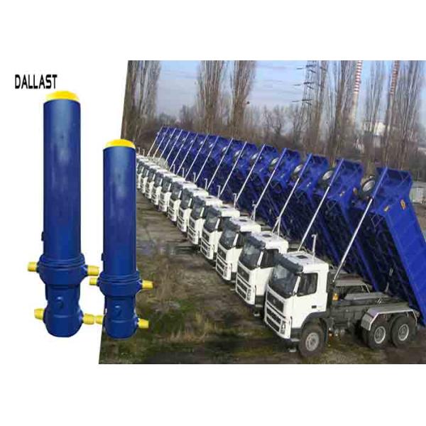 Standard Hydraulic Lift Cylinder Chrome 13-90 tons for Truck Lifting