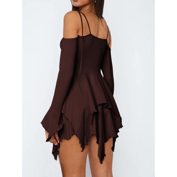 Rencontres Robes à collier solide Robe de mariée classique Robe de mariée