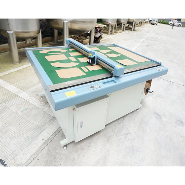 3mm Cutting Thickness 1500x1000mm Print Dimension Flatbed Cutter Plotter with HP45 Universal Ink for Kraft Paper and White Paper