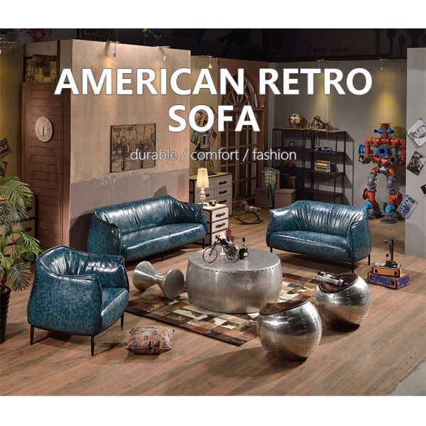 Nidea #8935 Luxurious Simple and Modern Office Sofa with Coffee Table Set for Reception Meeting & Negotiation Areas