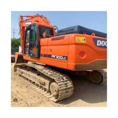Coreia feita 2017 modelo Doosan DX300LC escavadeira 30 toneladas grande segunda mão mais barato custo