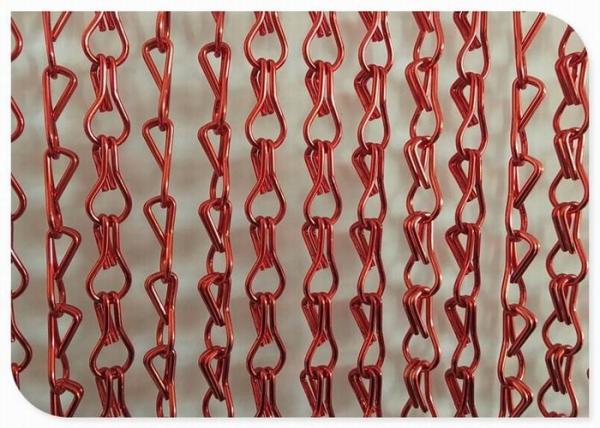 High quanitly aluminium Chain Fly Screen/ Hanging Fly Screen Curtain