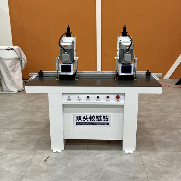 accuracy Cabinet Double Head Hinge Wood Boring Machine for Customer Requirements