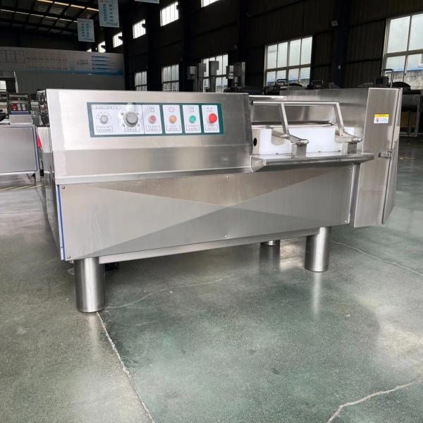 Customized 3kw Stainless Steel Meat Cube Cutter Designed for Hygienic Meat Processing