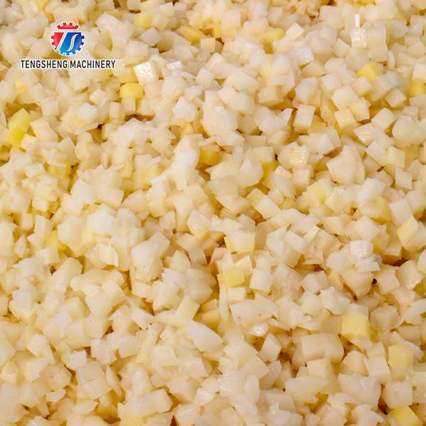 1000KG/H Large fruit and vegetable dicing machine Aloe dicing machine potato strawberry dicing machine
