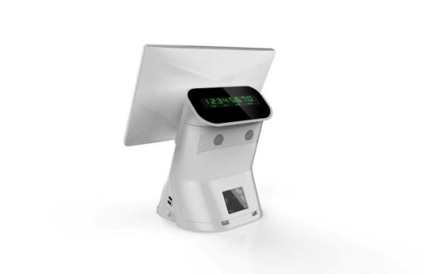 Dual Screen All In One POS PC Cash Register Resistive Touch Screen Intel J1800 CPU
