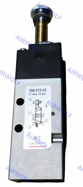 Camozzi 3/2 5/2 Way Solenoid Valve 1/8 1/4 Port 24V DC 230V AC 334-015-02 344-015-02 358-015-02 354-015-02 334-015-02-G77 334-015-02-G7J 334-015-02-G7K 334-015-02-G73 334-015-02-G72 344-015-02-G77