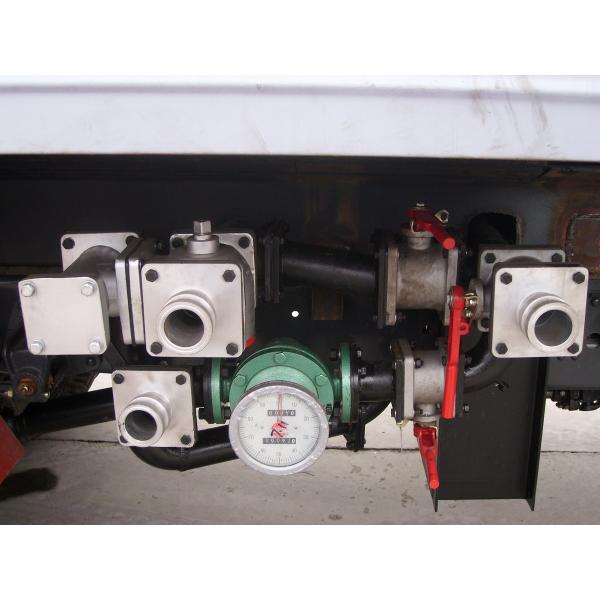 Shacman 4x2 6 Wheels 15000l Tanker Truck Trailer , Fuel Tank Trailer Bowser
