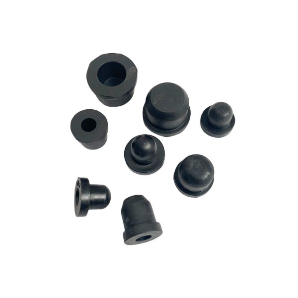 Customized Waterproof Silicone Rubber Plug, Rubber Hole Plug Black Rubber Plug